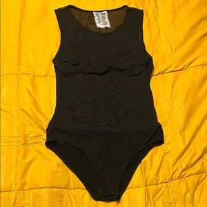 Sadie & Sage Black Sleeveless Bodysuit